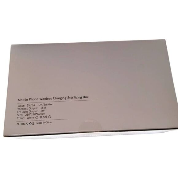 Qualcomm Quick Charge Mobile Phone Wireless Charging Sterilizing Box BRAND NEW! - Picture 3 of 6